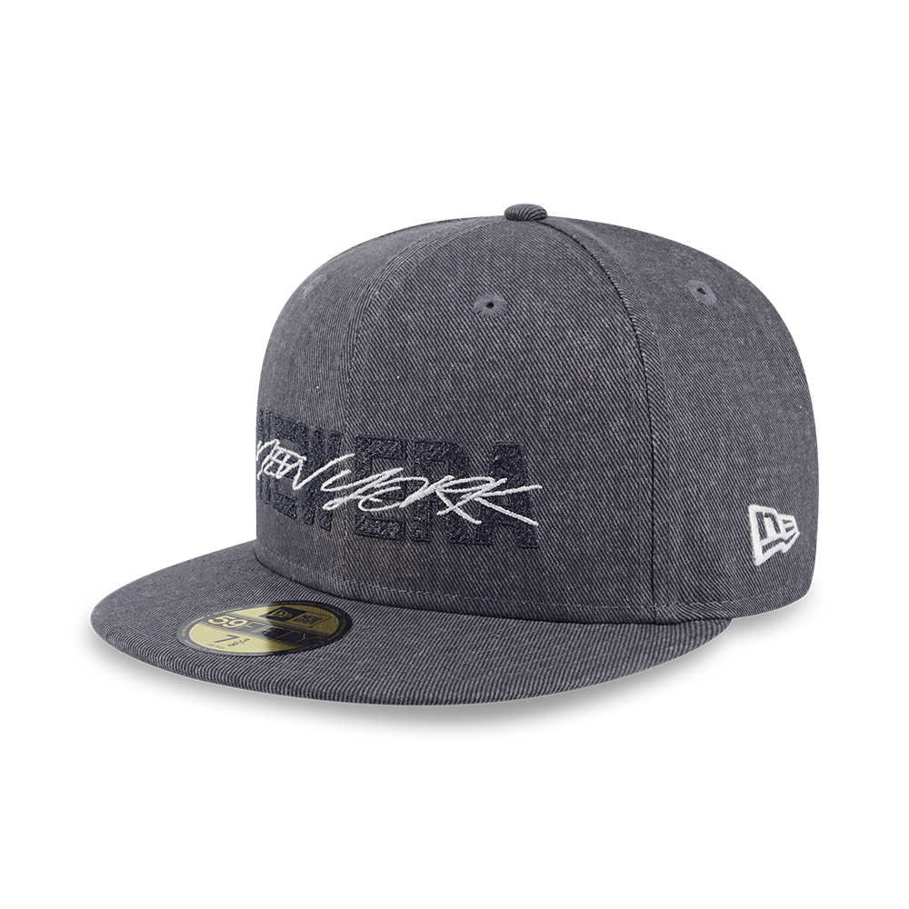 NEW ERA ODE TO NY GRAY 59FIFTY CAP