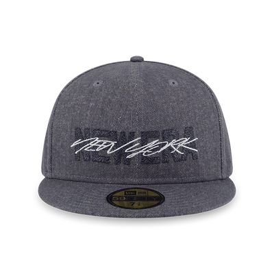 NEW ERA ODE TO NY GRAY 59FIFTY CAP