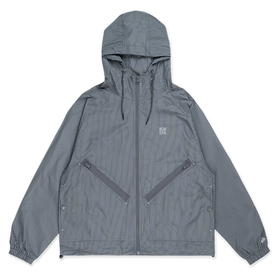 NEW ERA WILD BOTANICA GRAY WINDBREAKER JACKET