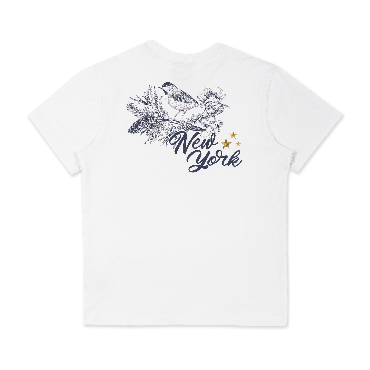 NEW ERA WINTER WHISPER WHITE SHORT SLEEVE T-SHIRT