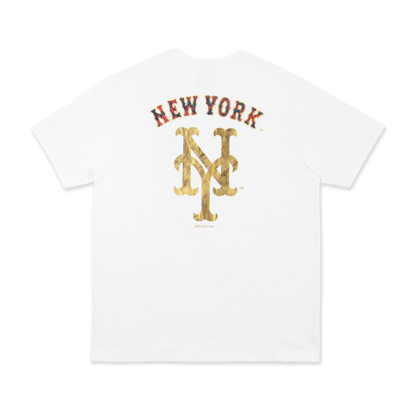 NEW YORK METS WINTER WHISPER WHITE SHORT SLEEVE T-SHIRT