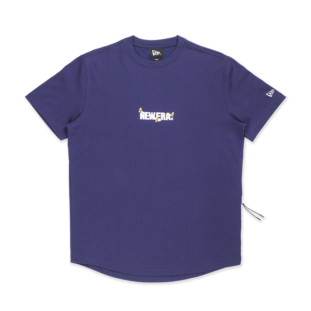 NEW ERA WILD BOTANICA PURPLE PERFORMANCE SHORT SLEEVE T-SHIRT