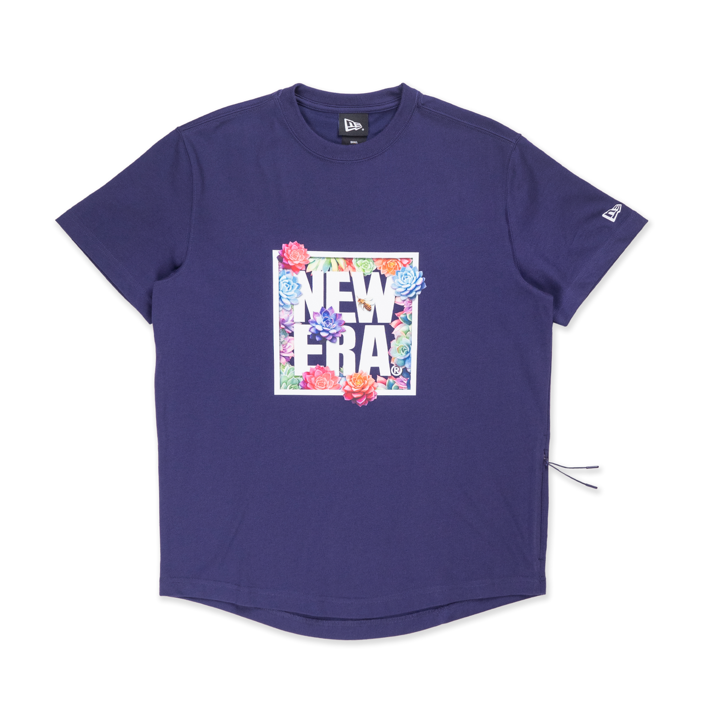 NEW ERA WILD BOTANICA PURPLE PERFORMANCE SHORT SLEEVE T-SHIRT