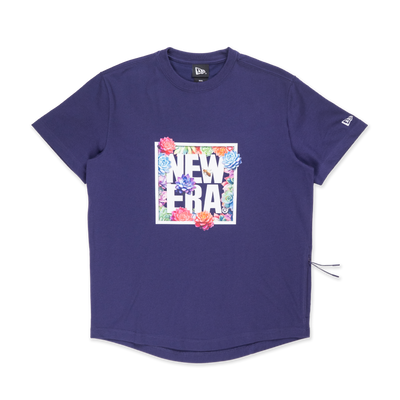 NEW ERA WILD BOTANICA PURPLE PERFORMANCE SHORT SLEEVE T-SHIRT