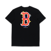 BOSTON RED SOX TINT BRUSH BLACK SHORT SLEEVE T-SHIRT