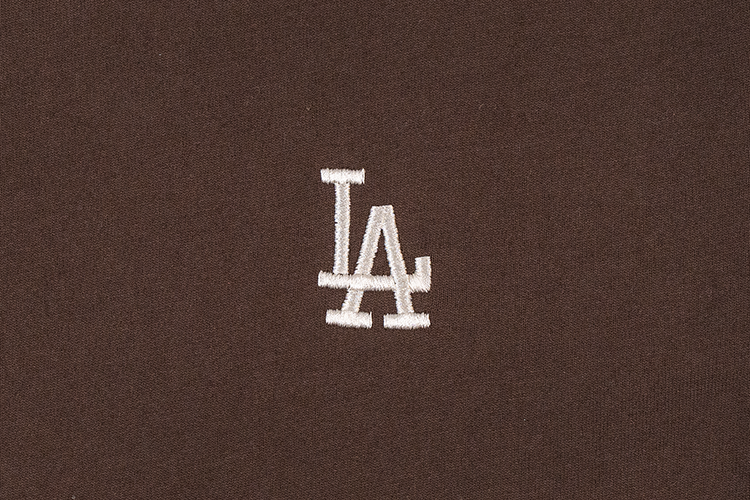 LOS ANGELES DODGERS SURREAL NATURE CHOCOLATE SHORT SLEEVE T-SHIRT