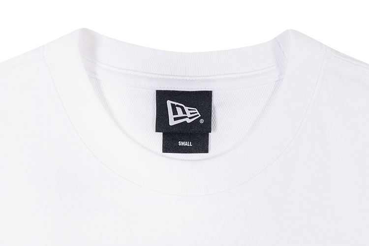 NEW ERA TONAL WHITE OVERSIZED SHORT SLEEVE T-SHIRT