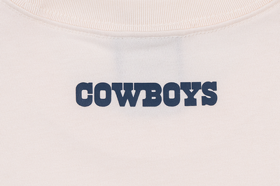 DALLAS COWBOYS HALL OF NFL CHAMPIONS IVORY SHORT SLEEVE T-SHIRT