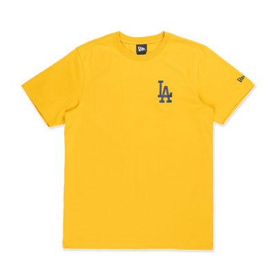 LOS ANGELES DODGERS COLOR ERA YELLOW MUSTARD SHORT SLEEVE T-SHIRT