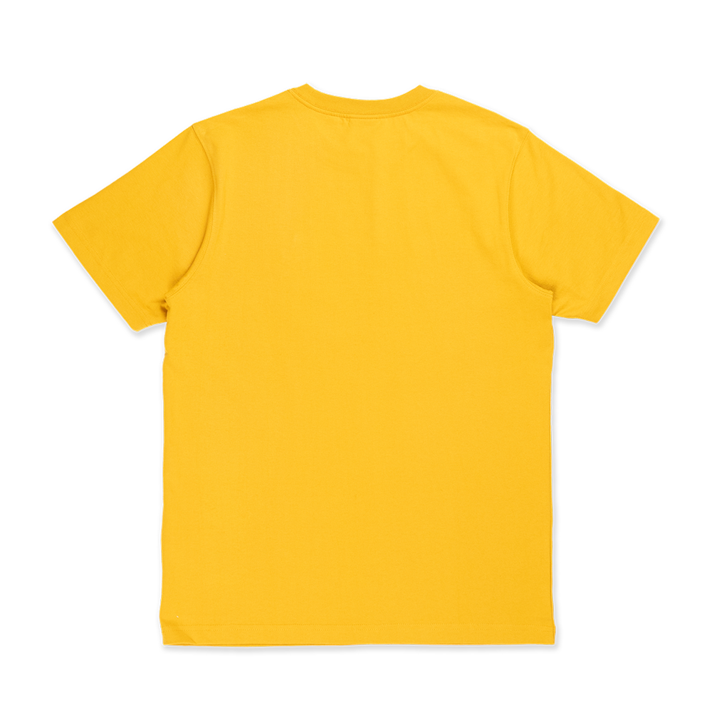 LOS ANGELES DODGERS COLOR ERA YELLOW MUSTARD SHORT SLEEVE T-SHIRT