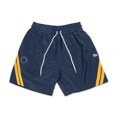 NEW ERA STREET DANGLE OCEANSIDE BLUE BASKETBALL SHORTS