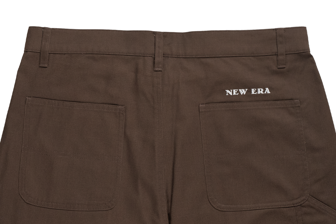 NEW ERA BASIC CHOCOLATE LOOSE FIT PANTS