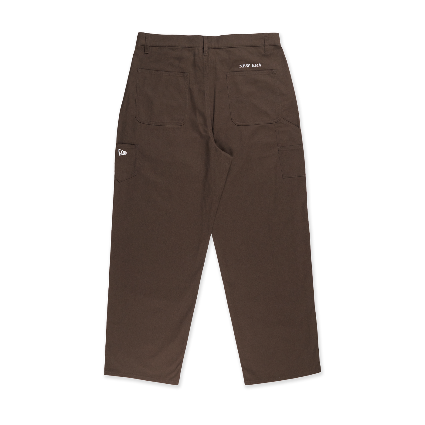 NEW ERA BASIC CHOCOLATE LOOSE FIT PANTS