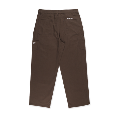 NEW ERA BASIC CHOCOLATE LOOSE FIT PANTS