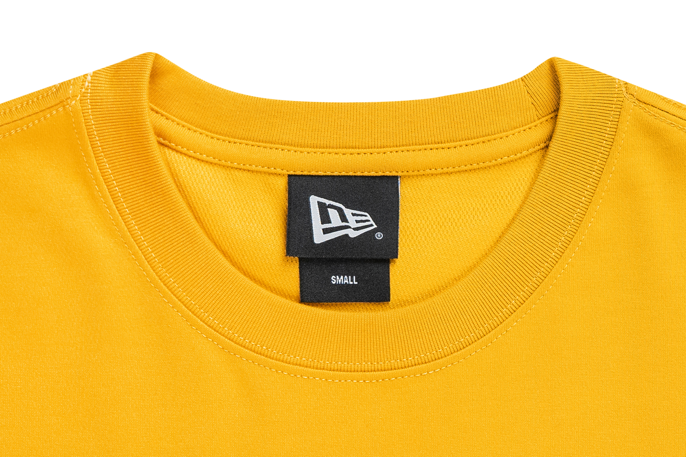 NEW ERA STREET DANGLE YELLOW MUSTARD OVERSIZED SHORT SLEEVE T-SHIRT