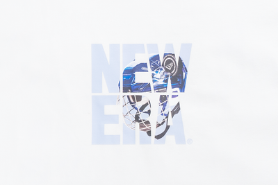 NEW ERA STREET DANGLE WHITE OVERSIZED SHORT SLEEVE T-SHIRT