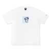 NEW ERA STREET DANGLE WHITE OVERSIZED SHORT SLEEVE T-SHIRT