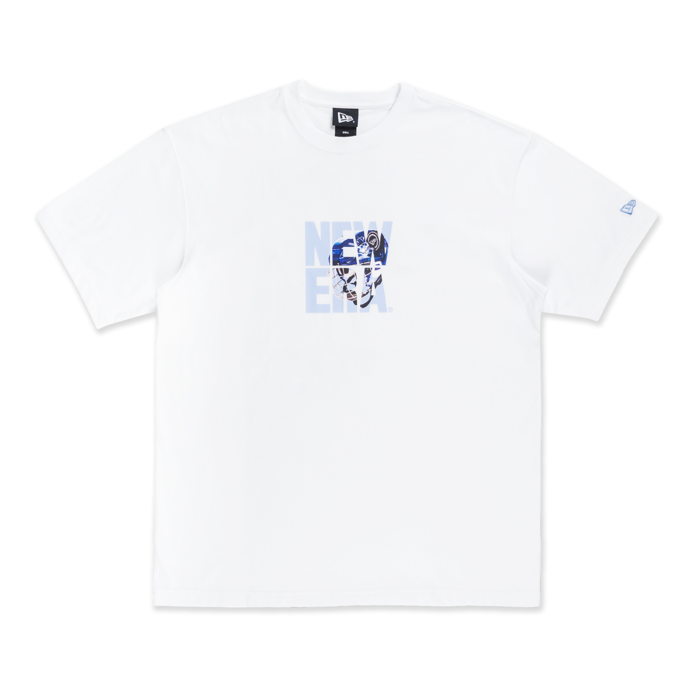 NEW ERA STREET DANGLE WHITE OVERSIZED SHORT SLEEVE T-SHIRT