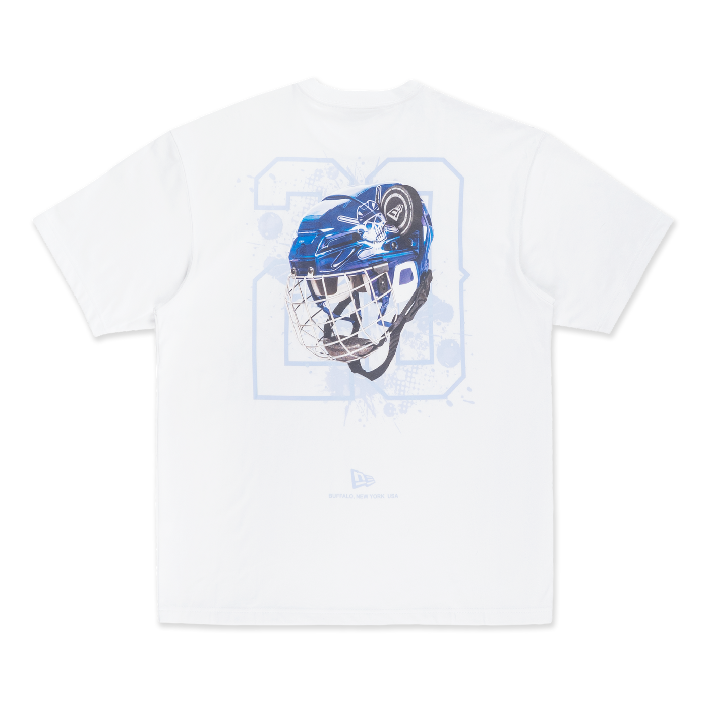 NEW ERA STREET DANGLE WHITE OVERSIZED SHORT SLEEVE T-SHIRT