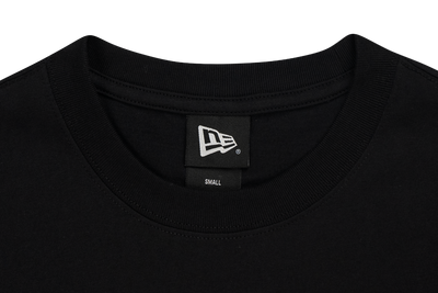 NEW ERA BASIC BLACK OVERSIZED SHORT SLEEVE T-SHIRT