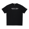 NEW ERA BASIC BLACK OVERSIZED SHORT SLEEVE T-SHIRT