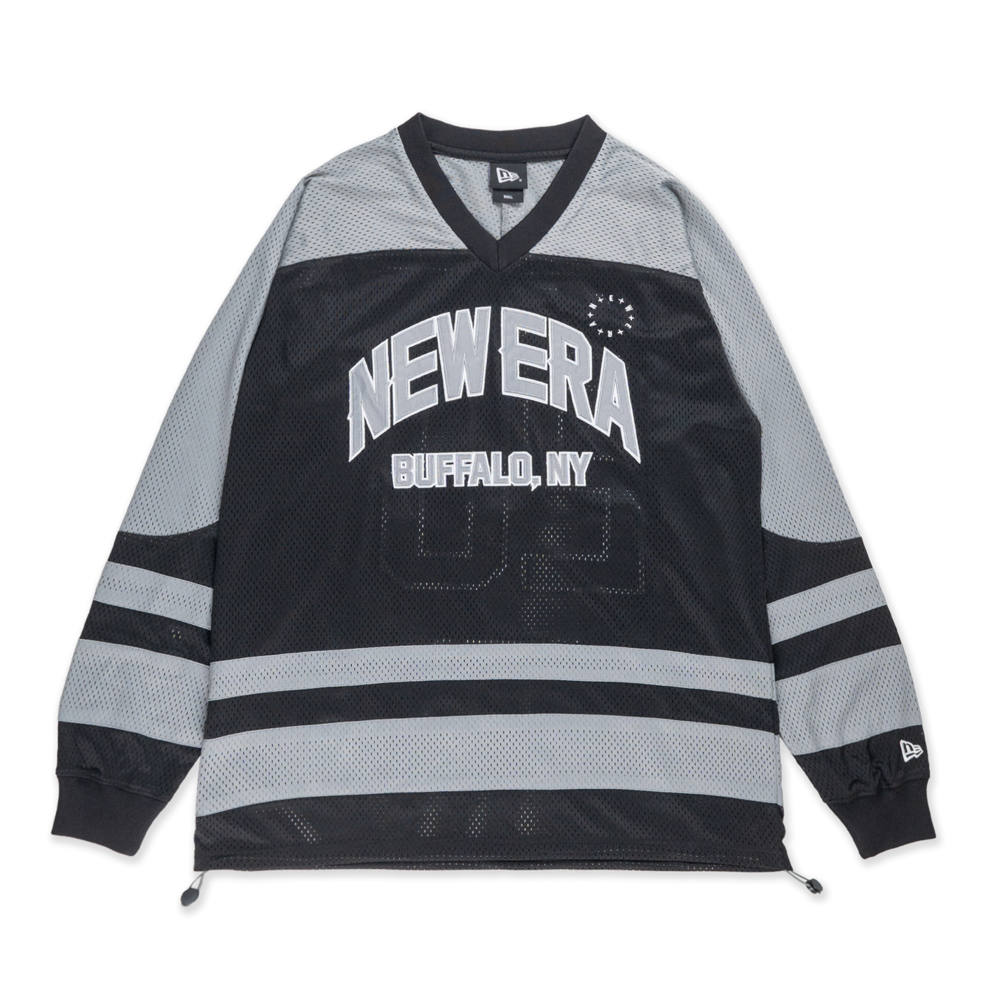 NEW ERA STREET DANGLE BLACK LONG SLEEVE JERSEY