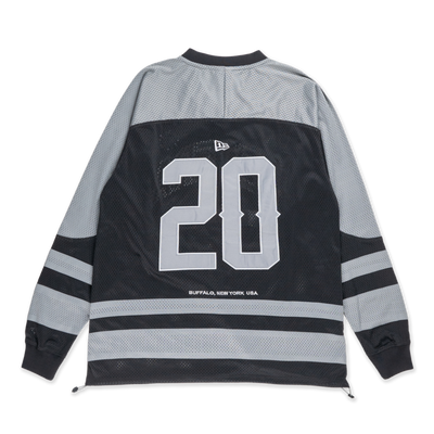 NEW ERA STREET DANGLE BLACK LONG SLEEVE JERSEY