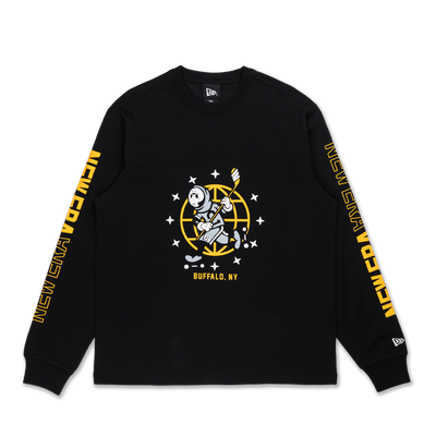 NEW ERA STREET DANGLE BLACK LONG SLEEVE T-SHIRT