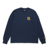 NEW YORK YANKEES COLOR ERA OCEANSIDE BLUE LONG SLEEVE T-SHIRT