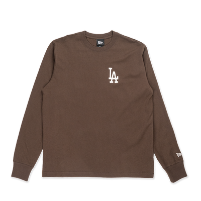 LOS ANGELES DODGERS COLOR ERA CHOCOLATE LONG SLEEVE T-SHIRT