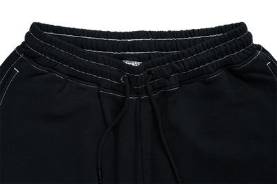 NEW ERA WILD BOTANICA BLACK KNIT SHORTS