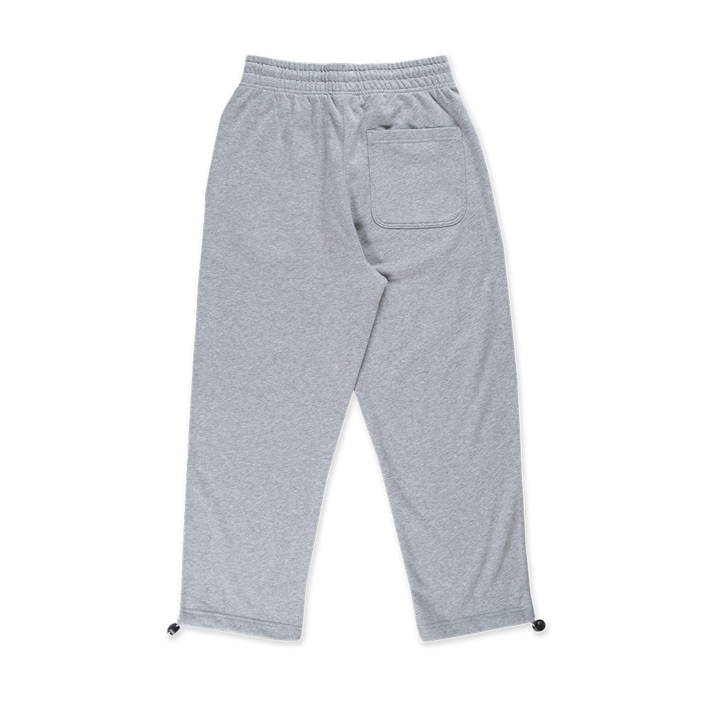 NEW ERA TONAL HEATHER GRAY LOOSE FIT KNIT PANTS