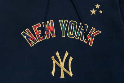 NEW YORK YANKEES WINTER WHISPER OCEANSIDE BLUE HOODIE