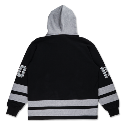 NEW ERA STREET DANGLE BLACK LONG HOODIE