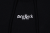 NEW ERA ODE TO NY BLACK LOOSE FIT HOODIE