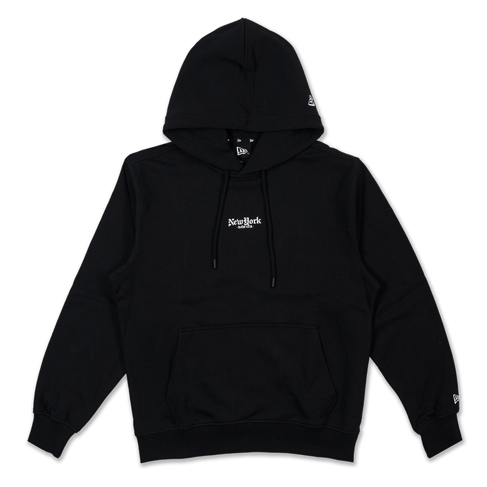 NEW ERA ODE TO NY BLACK LOOSE FIT HOODIE