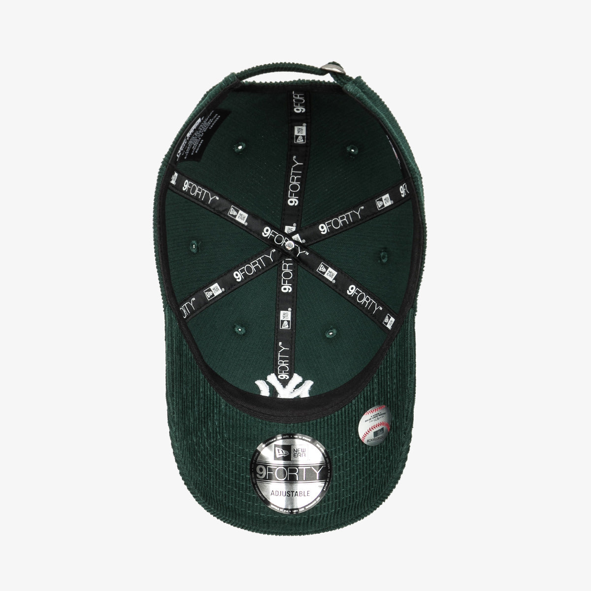 NEW YORK YANKEES SCRIPTS LOGO DARK GREEN 9FORTY CAP