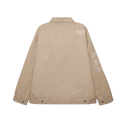 NEW ERA ANCIENT CRAFTS KHAKI PADDED JACKET