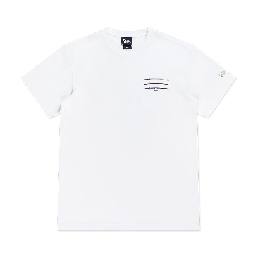 NEW ERA X ONE PIECE GEAR 5 ZORO WHITE SHORT SLEEVE T-SHIRT