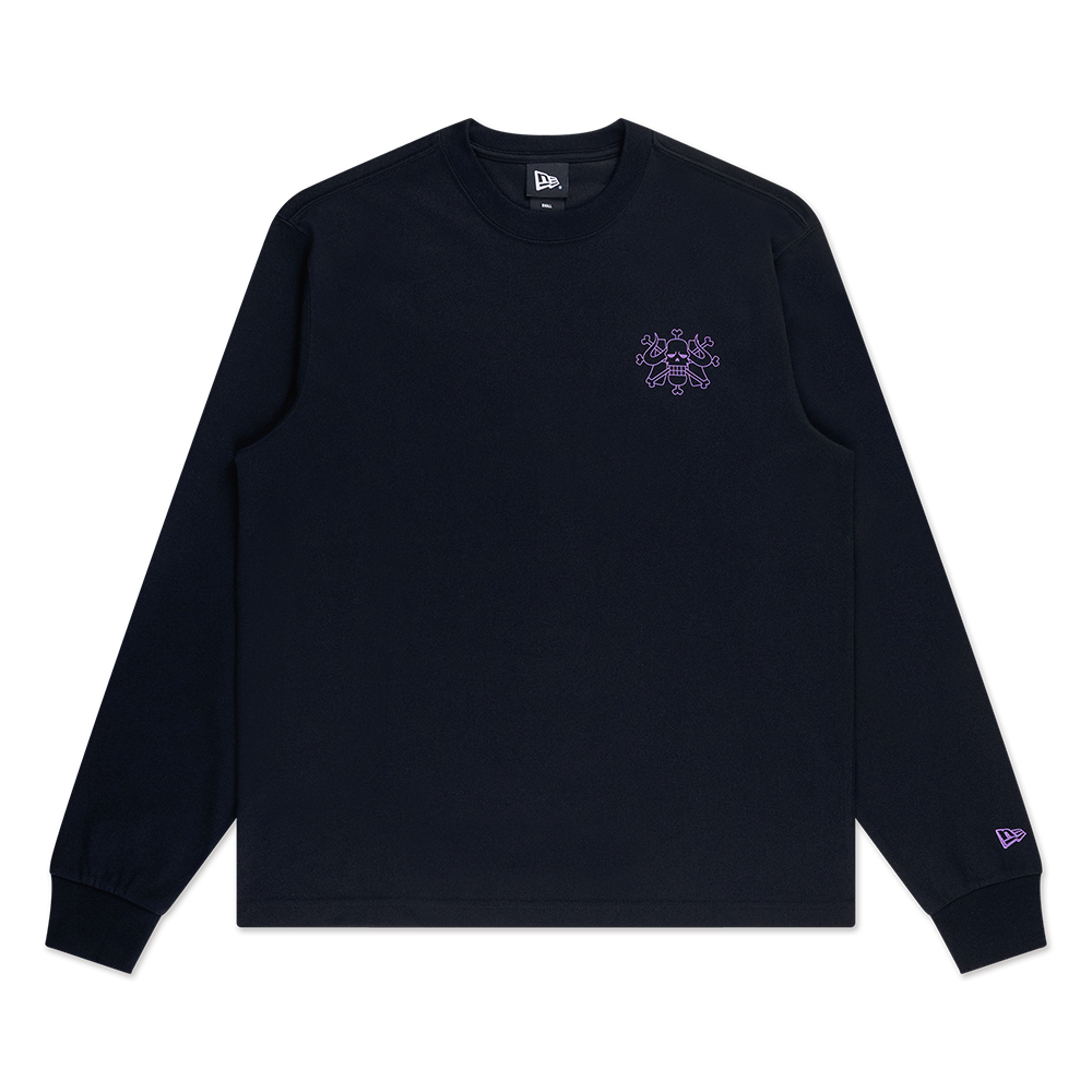 NEW ERA X ONE PIECE GEAR 5 KAIDO BLACK LONG SLEEVE T-SHIRT