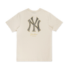 NEW YORK YANKEES YEAR OF THE SNAKE CHROME WHITE SHORT SLEEVE T-SHIRT