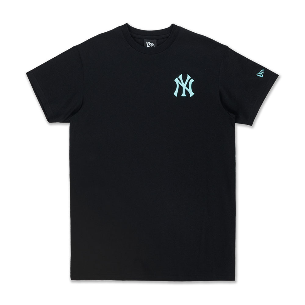 NEW YORK YANKEES COLOR ERA BLACK WOMEN LONG TEE