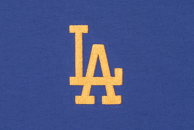 LOS ANGELES DODGERS COLOR ERA INK PURPLE WOMEN LONG TEE