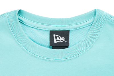 NEW ERA BASIC ARCTIC TEAL WOMEN CROP TEE