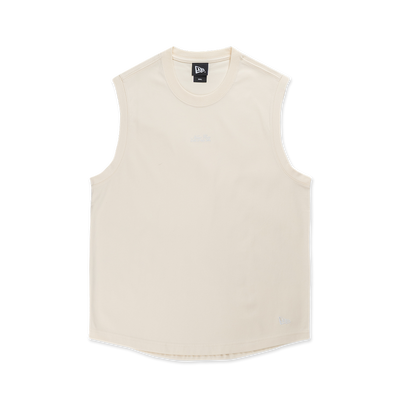 NEW ERA BASIC CHROME WHITE MUSCLE TANK