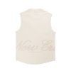 NEW ERA BASIC CHROME WHITE MUSCLE TANK