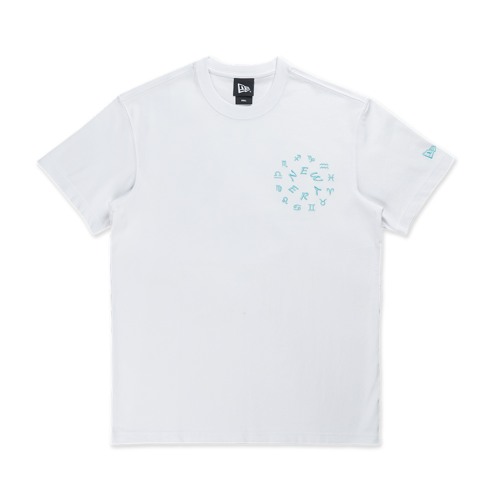 NEW ERA HOROSCOPE HORIZONS WHITE SHORT SLEEVE T-SHIRT