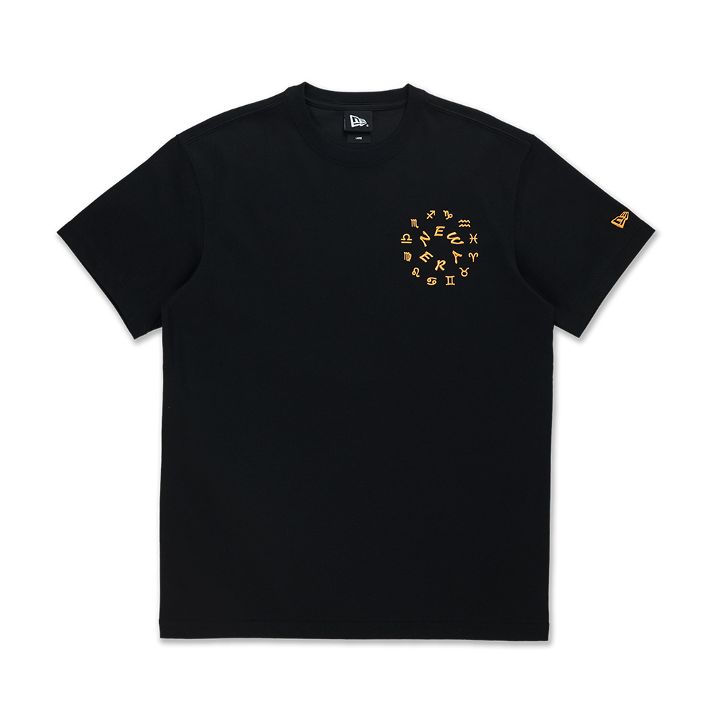 NEW ERA HOROSCOPE HORIZONS BLACK SHORT SLEEVE T-SHIRT