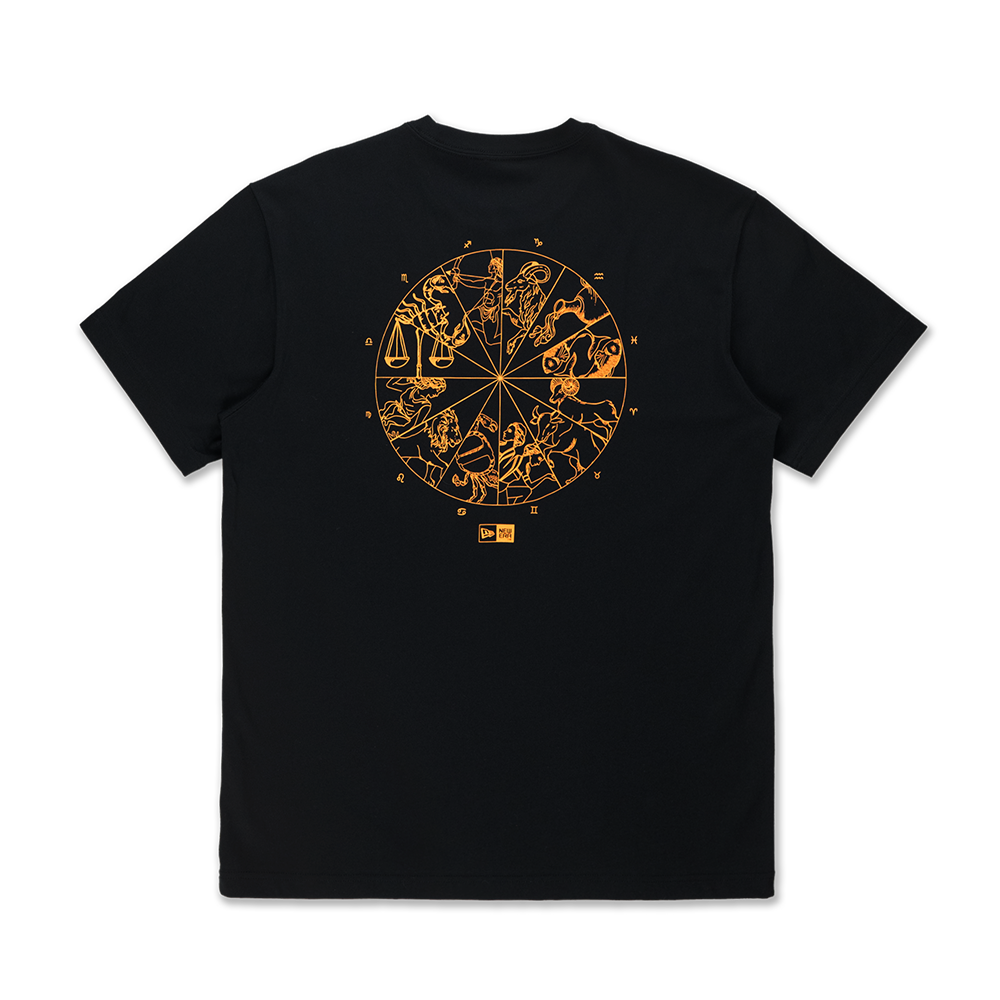 NEW ERA HOROSCOPE HORIZONS BLACK SHORT SLEEVE T-SHIRT