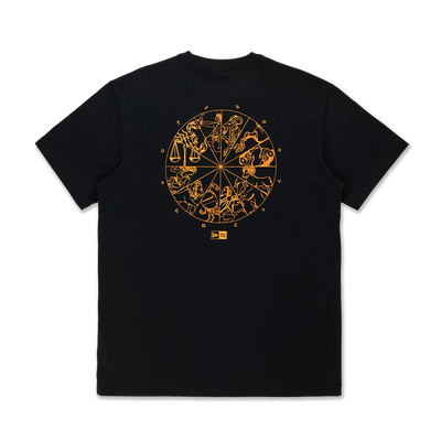 NEW ERA HOROSCOPE HORIZONS BLACK SHORT SLEEVE T-SHIRT